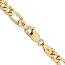Load image into Gallery viewer, 14k 5.75mm Semi-Solid Figaro Chain

