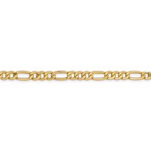 Load image into Gallery viewer, 14k 6.25mm Semi-Solid Figaro Chain
