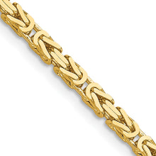 Load image into Gallery viewer, 14k 2.5mm Byzantine Chain
