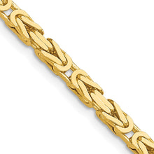 Load image into Gallery viewer, 14k 3.25mm Byzantine Chain
