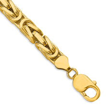 Load image into Gallery viewer, 14k 6.5mm Byzantine Chain
