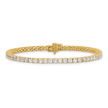 Load image into Gallery viewer, 14k Lab Grown Diamond SI1/SI2, G H I, Tennis Bracelet

