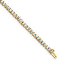 Load image into Gallery viewer, 14k Lab Grown Diamond SI1/SI2, G H I, Tennis Bracelet
