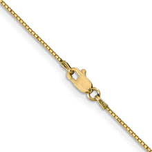 Load image into Gallery viewer, 14k .9mm Box with Lobster Clasp Chain

