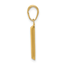 Load image into Gallery viewer, 14k 3D Gold Bar Pendant
