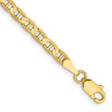 Load image into Gallery viewer, 14k 3mm Concave Anchor Chain
