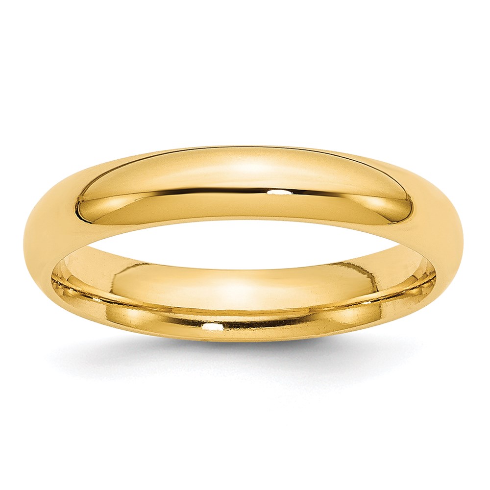 14k 4mm Comfort-Fit Band