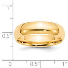 Load image into Gallery viewer, 14k 6mm Comfort-Fit Band
