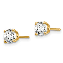 Load image into Gallery viewer, 14K Lab Grown Diamond 3/4ctw SI1/SI2, G H I, 4 Prong Earrings
