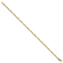 Load image into Gallery viewer, 14K Polished Fancy Box Links 7.5in Bracelet

