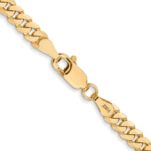 Load image into Gallery viewer, 14k 3.9mm Flat Beveled Curb Chain

