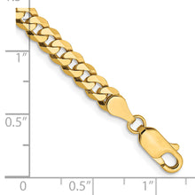 Load image into Gallery viewer, 14k 4.75mm Flat Beveled Curb Chain
