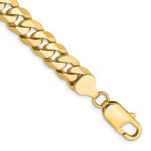 Load image into Gallery viewer, 14k 8mm Flat Beveled Curb Chain
