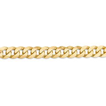 Load image into Gallery viewer, 14k 9.5mm Flat Beveled Curb Chain
