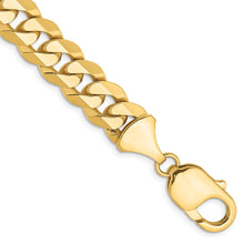 Load image into Gallery viewer, 14k 9.5mm Flat Beveled Curb Chain
