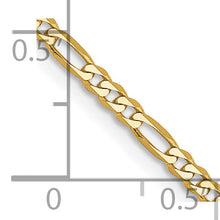 Load image into Gallery viewer, 14k 2.25mm Flat Figaro Chain

