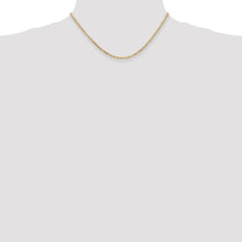 Load image into Gallery viewer, 14k 2.25mm Flat Figaro Chain

