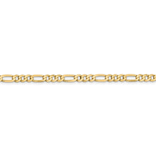 Load image into Gallery viewer, 14k 4.75mm Flat Figaro Chain
