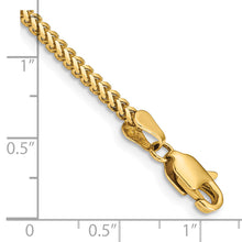 Load image into Gallery viewer, 14k 2mm Franco Chain
