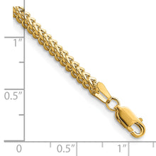 Load image into Gallery viewer, 14k 2.3mm Franco Chain

