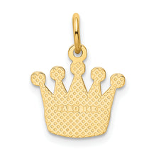 Load image into Gallery viewer, 14k Kings Crown Charm
