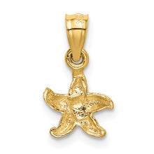Load image into Gallery viewer, 14K Starfish Pendant
