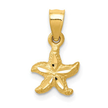 Load image into Gallery viewer, 14K Starfish Pendant
