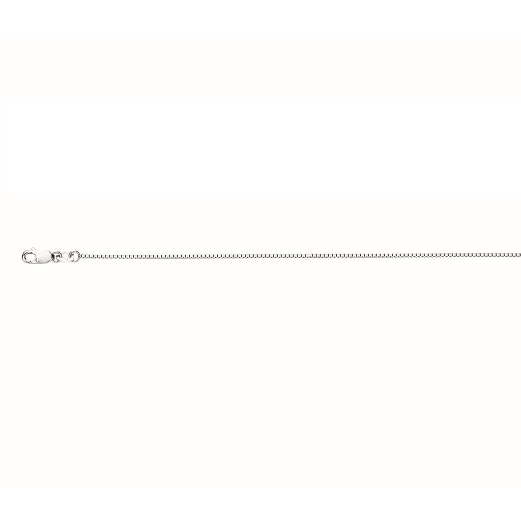 18K Gold 0.78mm Classic Box Chain