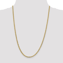 Load image into Gallery viewer, 14k 3.1mm Lightweight Flat Cuban Chain
