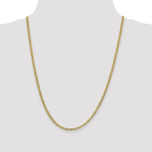 Load image into Gallery viewer, 14k 3.1mm Lightweight Flat Cuban Chain
