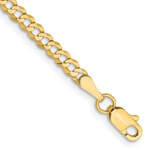 Load image into Gallery viewer, 14k 3.1mm Lightweight Flat Cuban Chain
