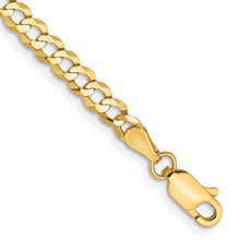 Load image into Gallery viewer, 14k 3.7mm Lightweight Flat Cuban Chain
