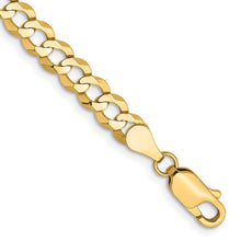 Load image into Gallery viewer, 14k 4.7mm Lightweight Flat Cuban Chain
