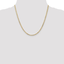 Load image into Gallery viewer, 14k 3mm Open Concave Curb Chain
