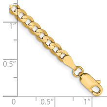 Load image into Gallery viewer, 14k 3.8mm Open Concave Curb Chain
