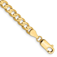 Load image into Gallery viewer, 14k 4.5mm Open Concave Curb Chain
