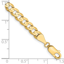 Load image into Gallery viewer, 14k 5.25mm Open Concave Curb Chain
