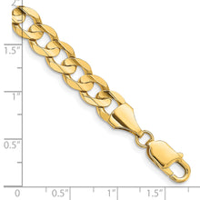 Load image into Gallery viewer, 14k 8.5mm Open Concave Curb Chain
