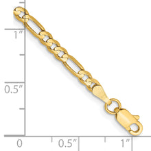 Load image into Gallery viewer, 14k 3mm Concave Open Figaro Chain
