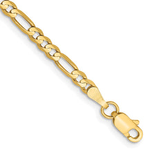 Load image into Gallery viewer, 14k 3mm Concave Open Figaro Chain
