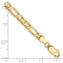 Load image into Gallery viewer, 14k 4.5mm Concave Open Figaro Chain
