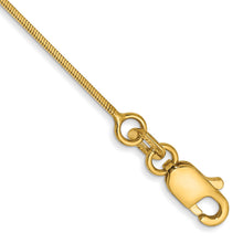 Load image into Gallery viewer, 14k .8mm Octagonal Snake Chain
