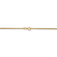 Load image into Gallery viewer, 14k 1.3mm Curb Pendant Chain
