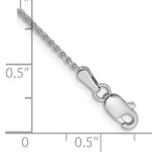 Load image into Gallery viewer, 14k WG 1.25mm D/C Spiga Chain
