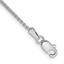 Load image into Gallery viewer, 14k WG 1.25mm D/C Spiga Chain
