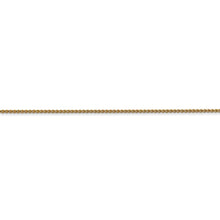 Load image into Gallery viewer, 14k 1.05mm D/C Spiga with Spring Ring Clasp Chain

