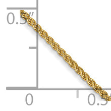 Load image into Gallery viewer, 14k 1.05mm Spiga with Lobster Clasp Chain
