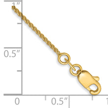 Load image into Gallery viewer, 14k 1.05mm Spiga with Lobster Clasp Chain
