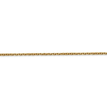 Load image into Gallery viewer, 14k 1.65mm Solid D/C Cable Chain
