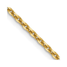 Load image into Gallery viewer, 14k 1.65mm Solid D/C Cable Chain
